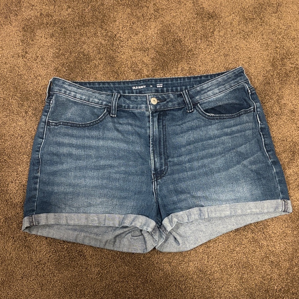 Old Navy High Rise Jean Shorts